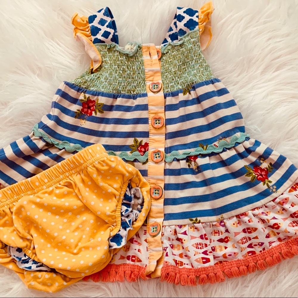 Matilda Jane Dress With Bloomers